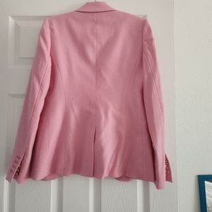 Pink J. Crew blazer size 0
